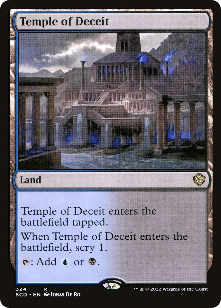 Image for Temple of Deceit (324) [Starter Commander Decks] - Magic: The Gathering