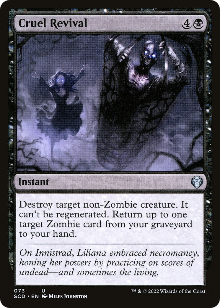 Image for Cruel Revival (73) [Starter Commander Decks] - Magic: The Gathering