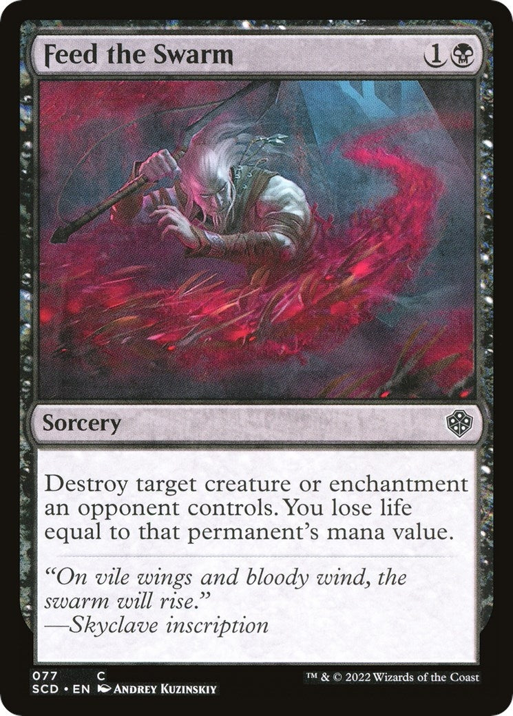 Image for Feed the Swarm (77) [Starter Commander Decks] - Magic: The Gathering