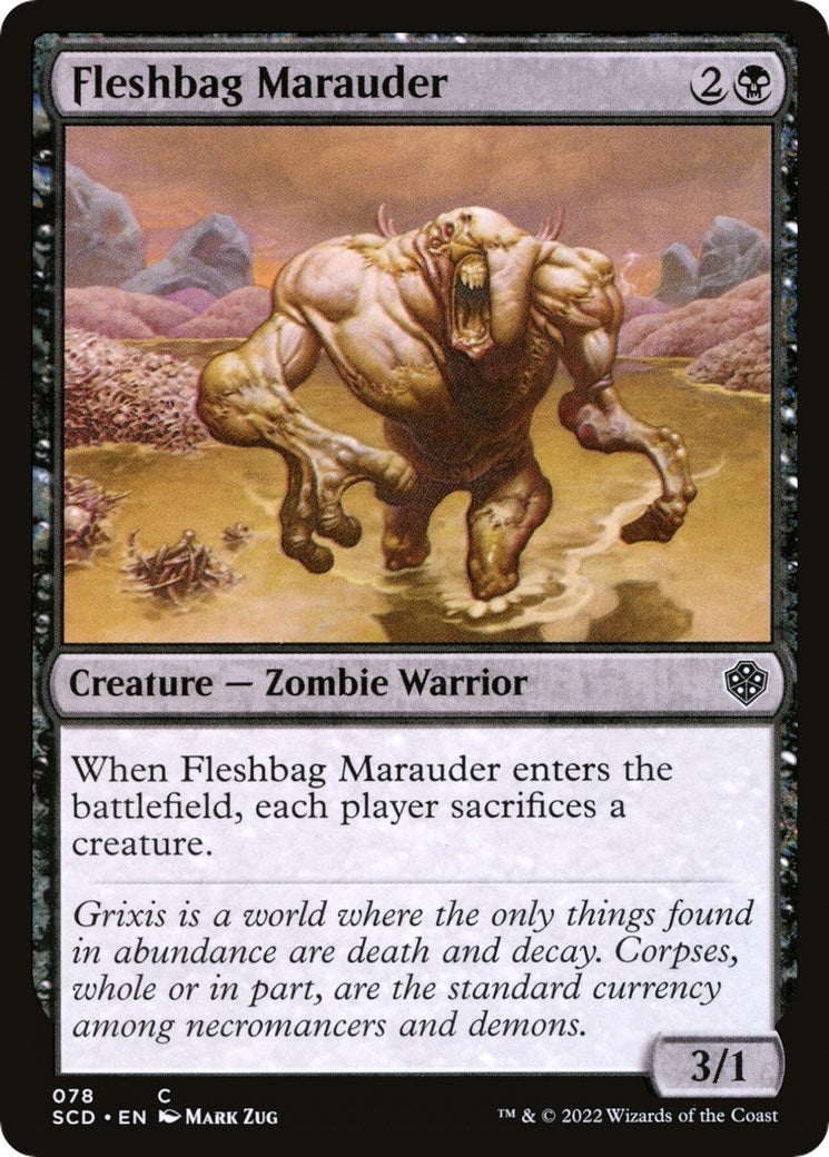 Image for Fleshbag Marauder (78) [Starter Commander Decks] - Magic: The Gathering