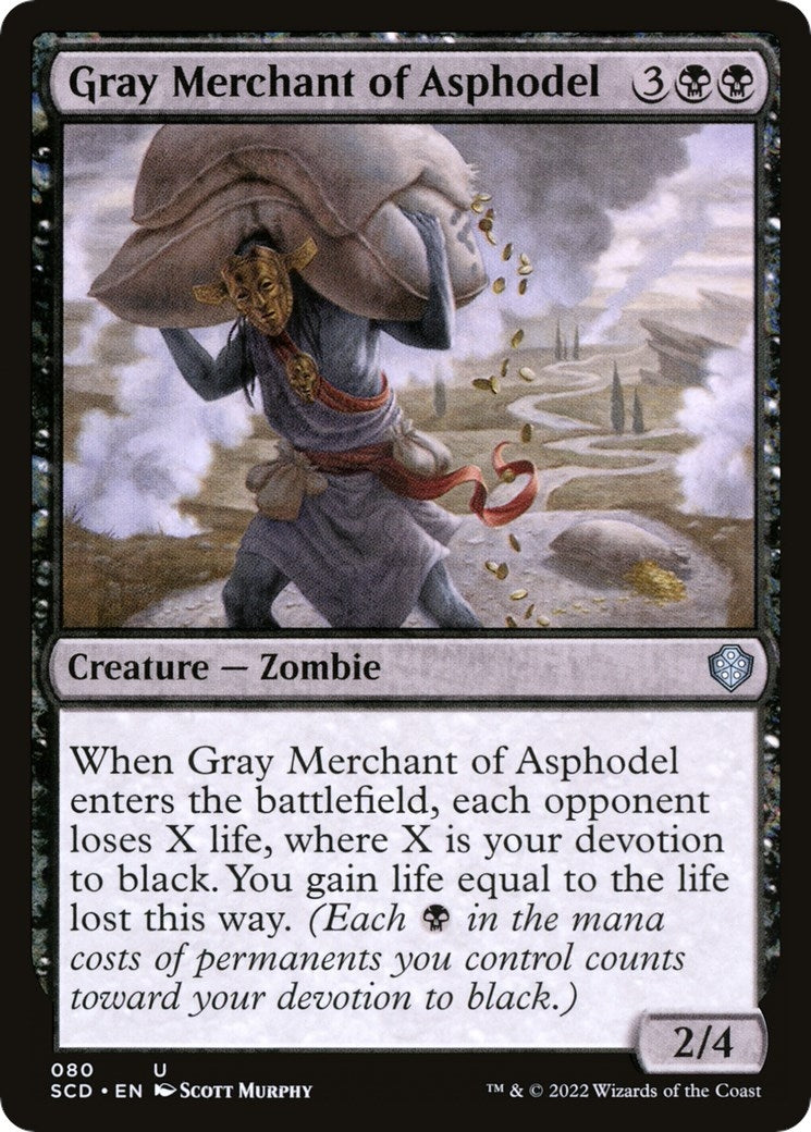 Image for Gray Merchant of Asphodel (80) [Starter Commander Decks] - Magic: The Gathering