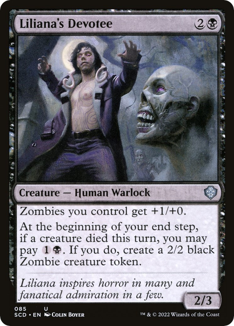 Image for Liliana's Devotee (85) [Starter Commander Decks] - Magic: The Gathering