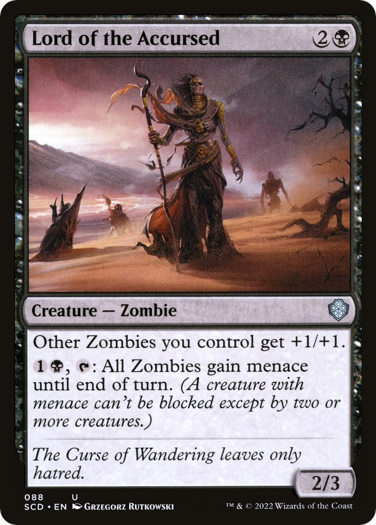 Image for Lord of the Accursed (88) [Starter Commander Decks] - Magic: The Gathering