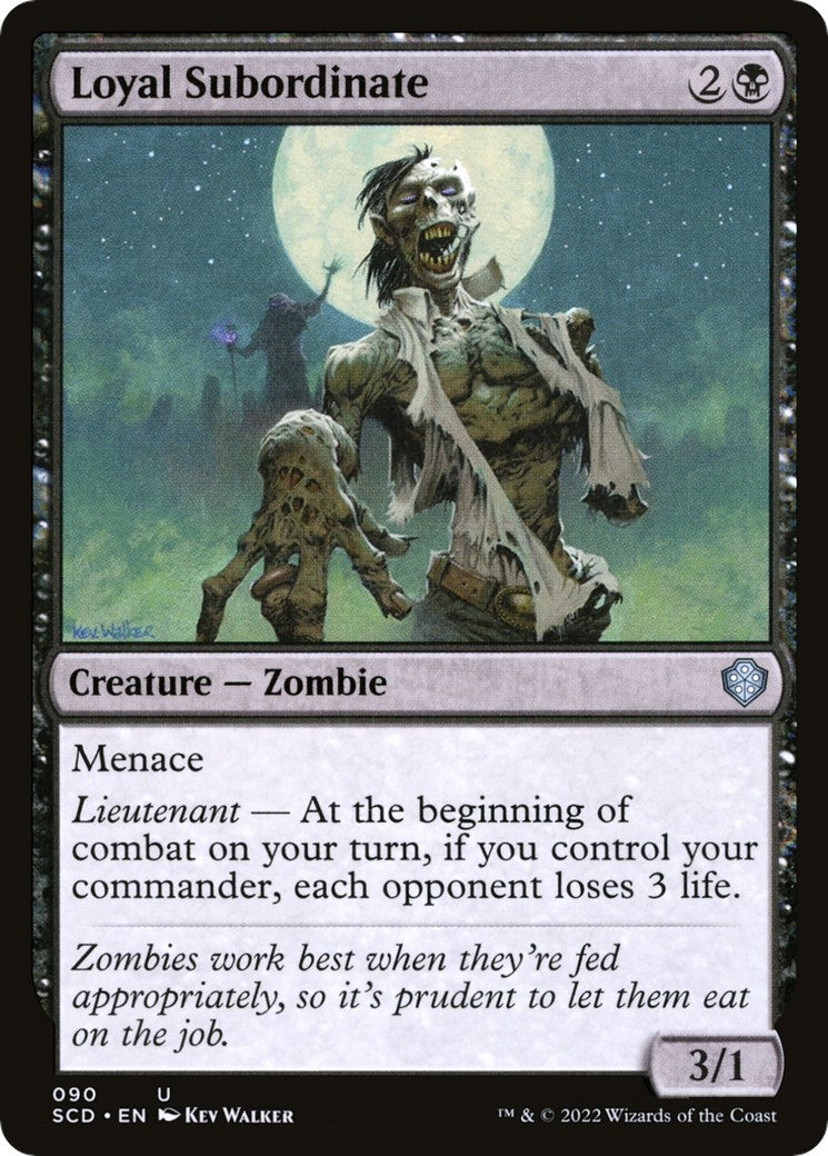 Image for Loyal Subordinate (90) [Starter Commander Decks] - Magic: The Gathering