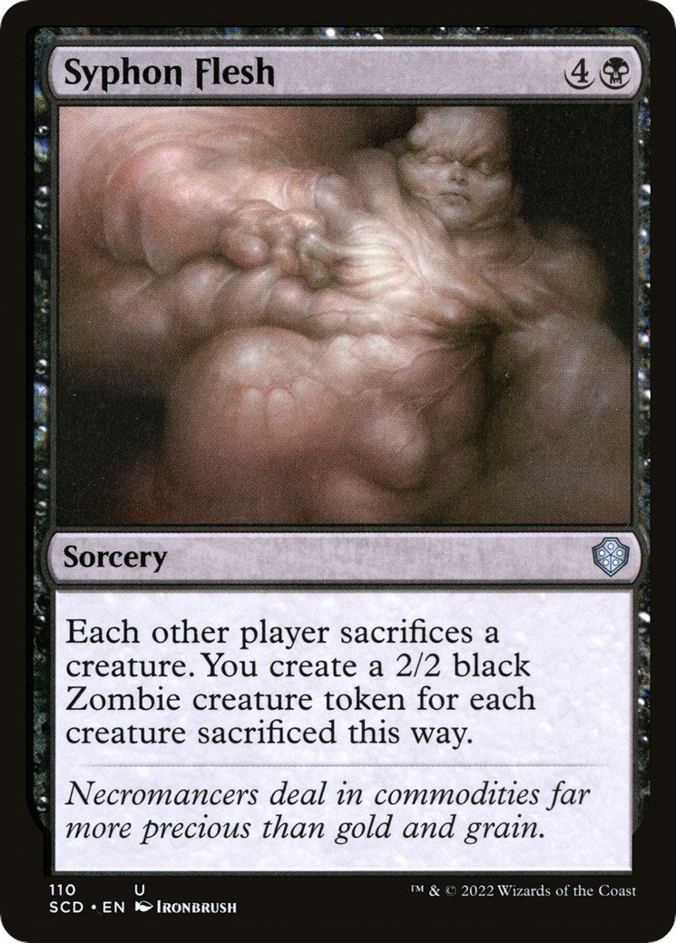 Image for Syphon Flesh (110) [Starter Commander Decks] - Magic: The Gathering