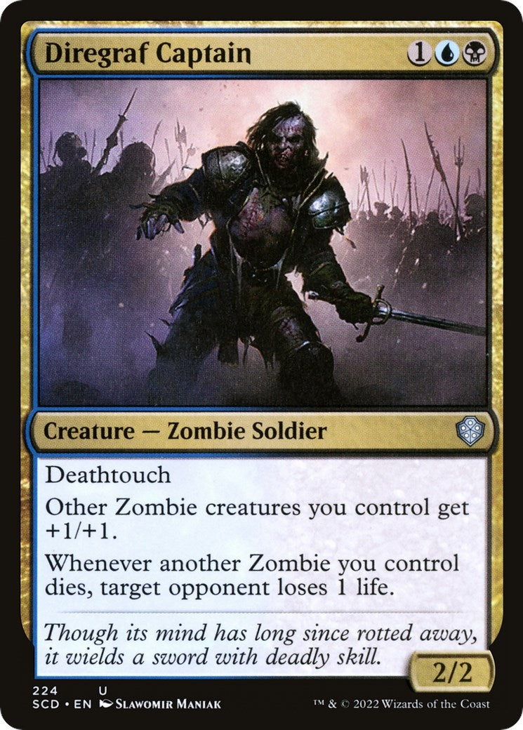 Image for Diregraf Captain (224) [Starter Commander Decks] - Magic: The Gathering