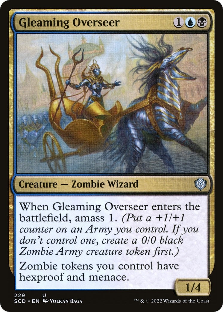 Image for Gleaming Overseer (229) [Starter Commander Decks] - Magic: The Gathering
