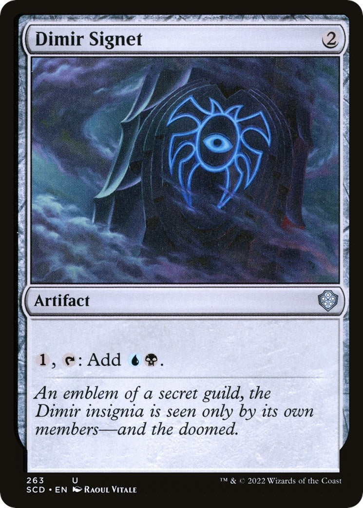 Image for Dimir Signet (263) [Starter Commander Decks] - Magic: The Gathering