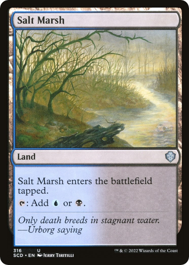 Image for Salt Marsh (316) [Starter Commander Decks] - Magic: The Gathering