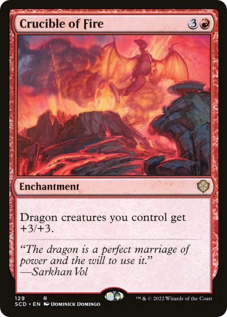 Image for Crucible of Fire (129) [Starter Commander Decks] - Magic: The Gathering