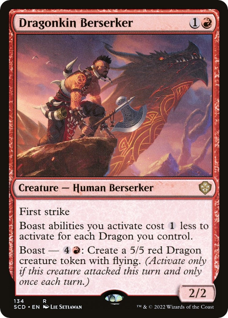 Image for Dragonkin Berserker (134) [Starter Commander Decks] - Magic: The Gathering