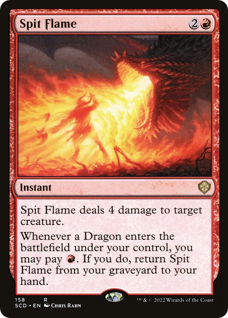 Spit Flame (158) [Starter Commander Decks]