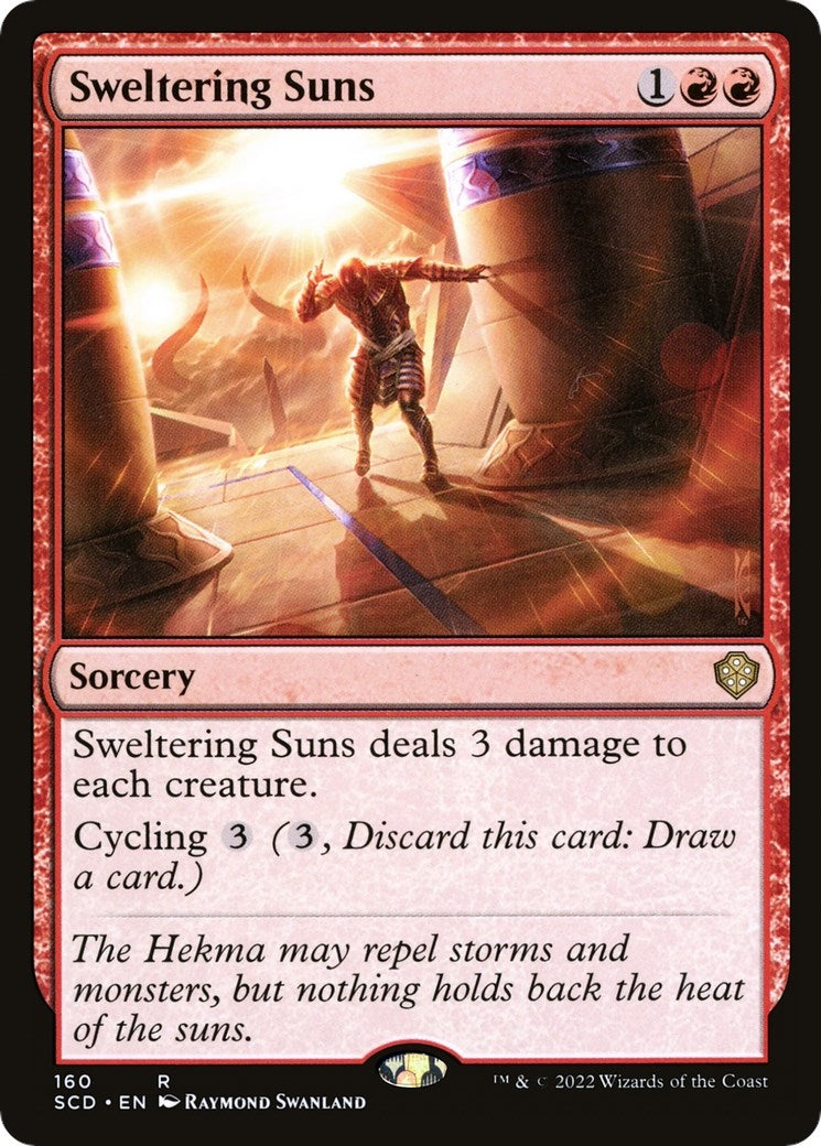 Image for Sweltering Suns (160) [Starter Commander Decks] - Magic: The Gathering