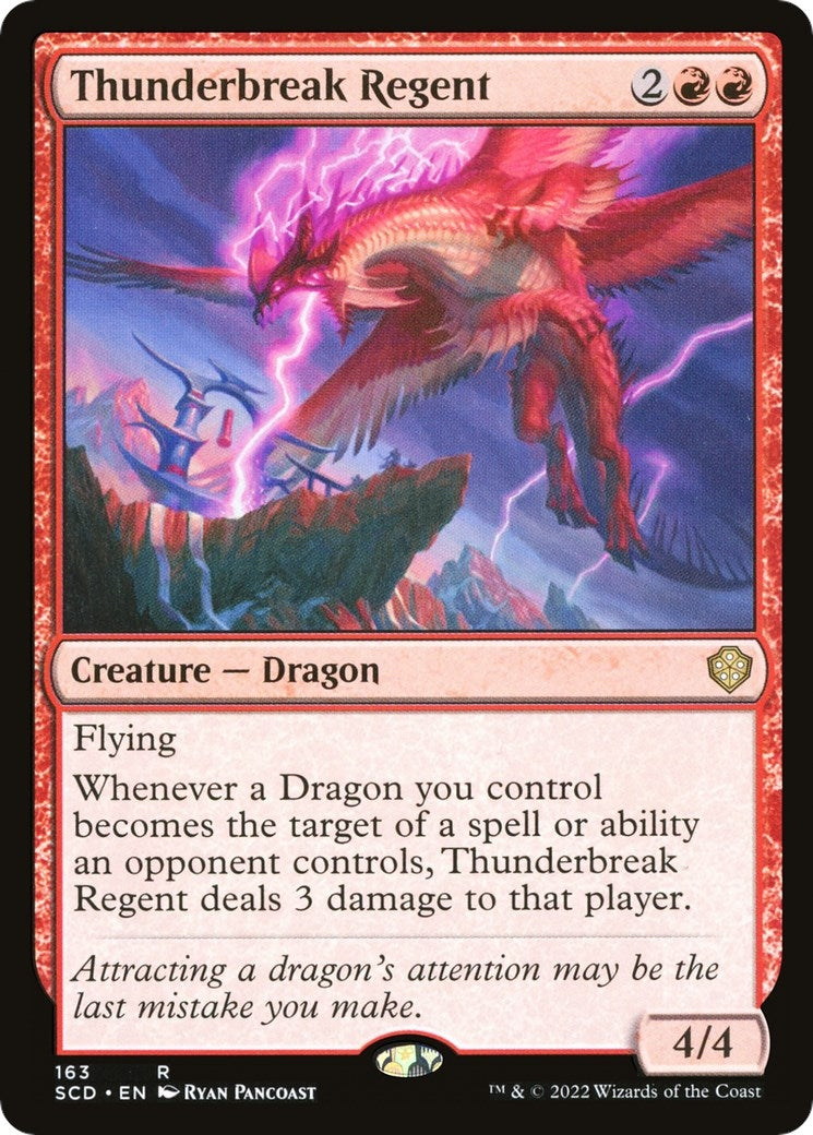 Image for Thunderbreak Regent (163) [Starter Commander Decks] - Magic: The Gathering