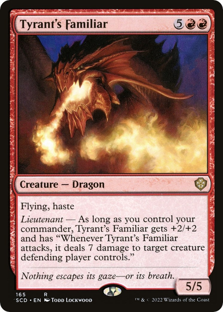 Image for Tyrant's Familiar (165) [Starter Commander Decks] - Magic: The Gathering