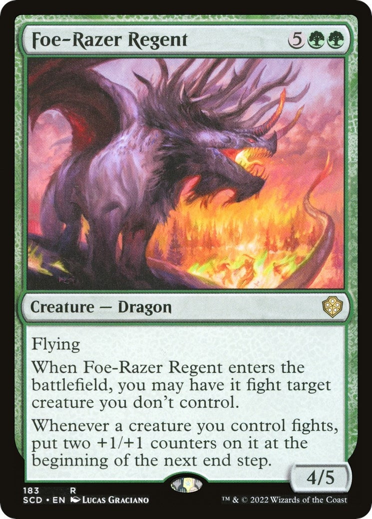 Image for Foe-Razer Regent (183) [Starter Commander Decks] - Magic: The Gathering