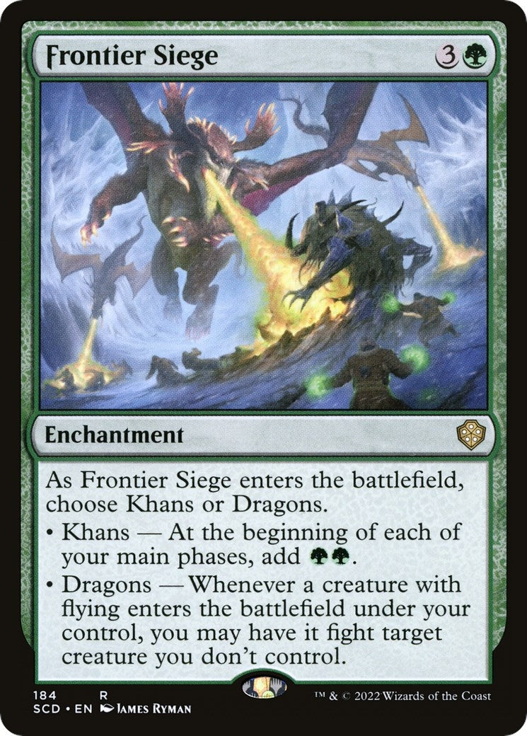 Image for Frontier Siege (184) [Starter Commander Decks] - Magic: The Gathering