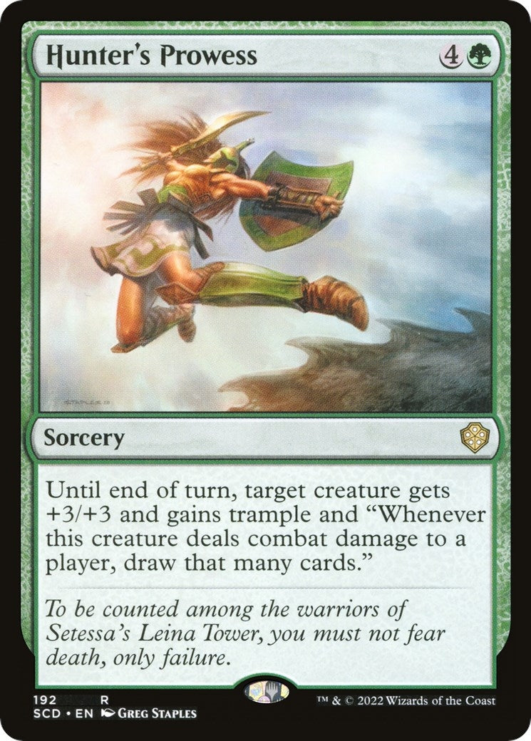 Image for Hunter's Prowess (192) [Starter Commander Decks] - Magic: The Gathering
