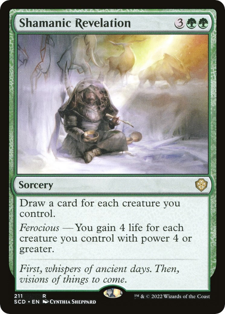Image for Shamanic Revelation (211) [Starter Commander Decks] - Magic: The Gathering