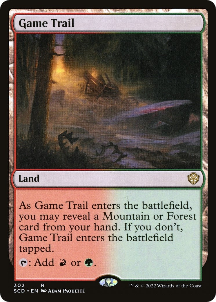 Image for Game Trail (302) [Starter Commander Decks] - Magic: The Gathering
