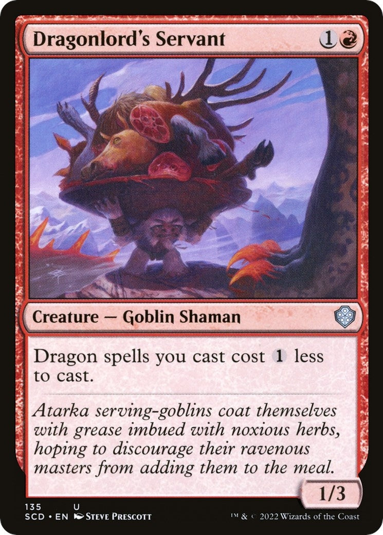 Image for Dragonlord's Servant (135) [Starter Commander Decks] - Magic: The Gathering