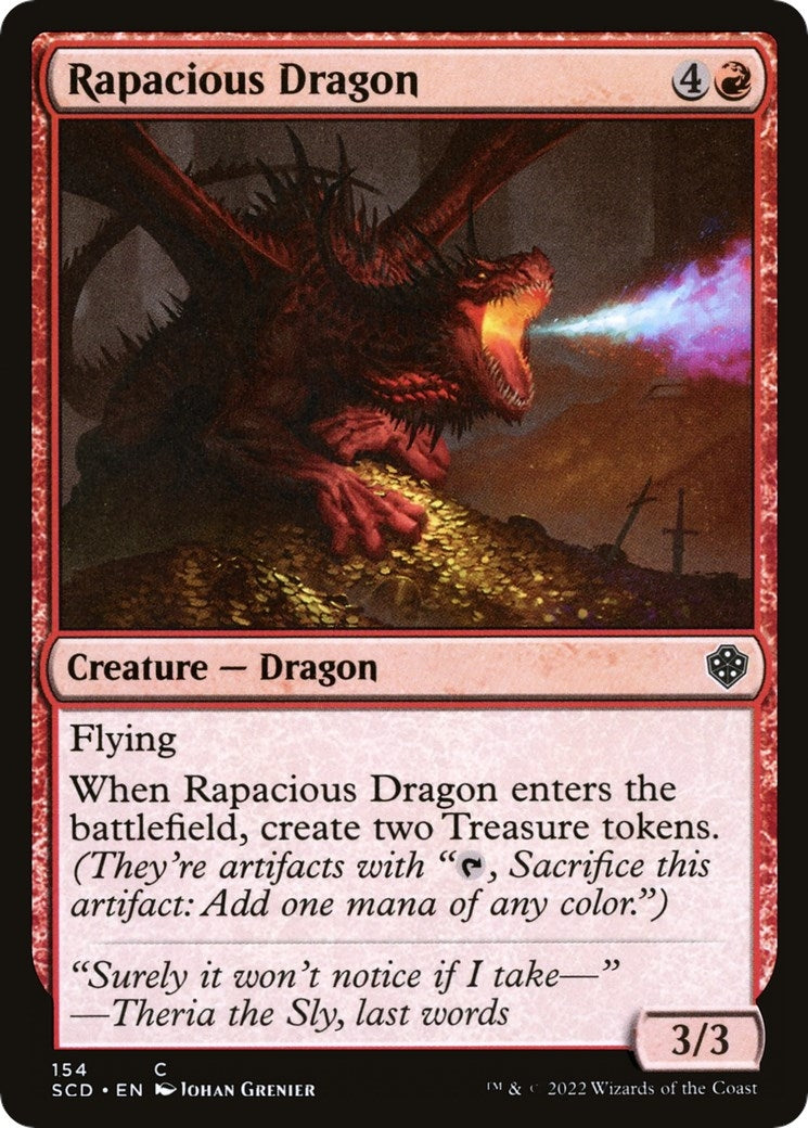 Image for Rapacious Dragon (154) [Starter Commander Decks] - Magic: The Gathering