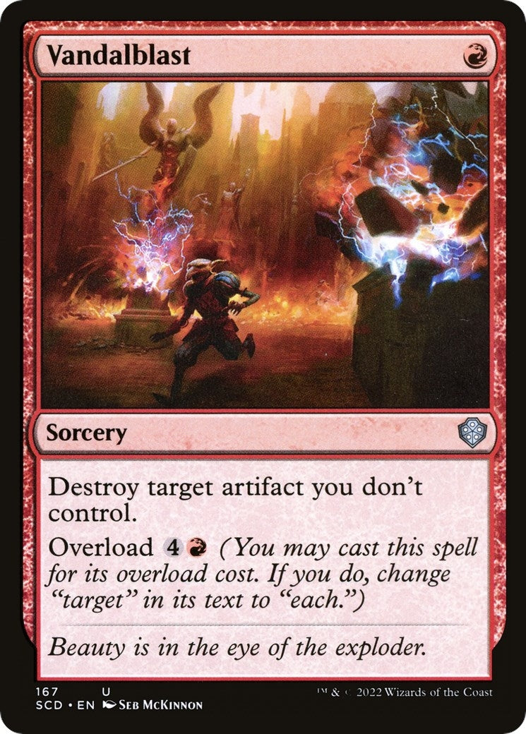 Image for Vandalblast (167) [Starter Commander Decks] - Magic: The Gathering