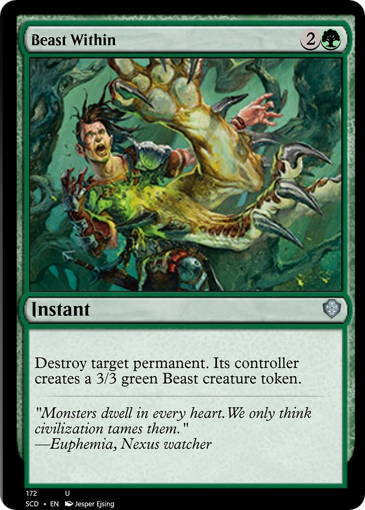 Image for Beast Within (172) [Starter Commander Decks] - Magic: The Gathering