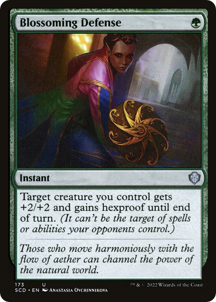 Image for Blossoming Defense (173) [Starter Commander Decks] - Magic: The Gathering