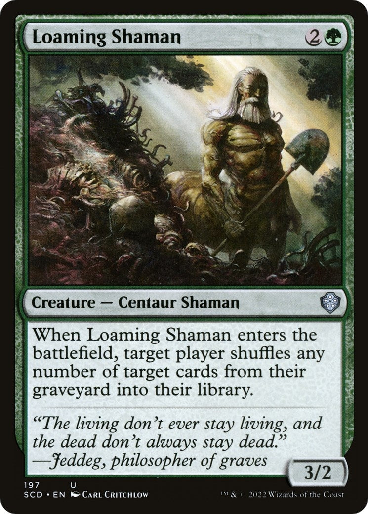 Image for Loaming Shaman (197) [Starter Commander Decks] - Magic: The Gathering