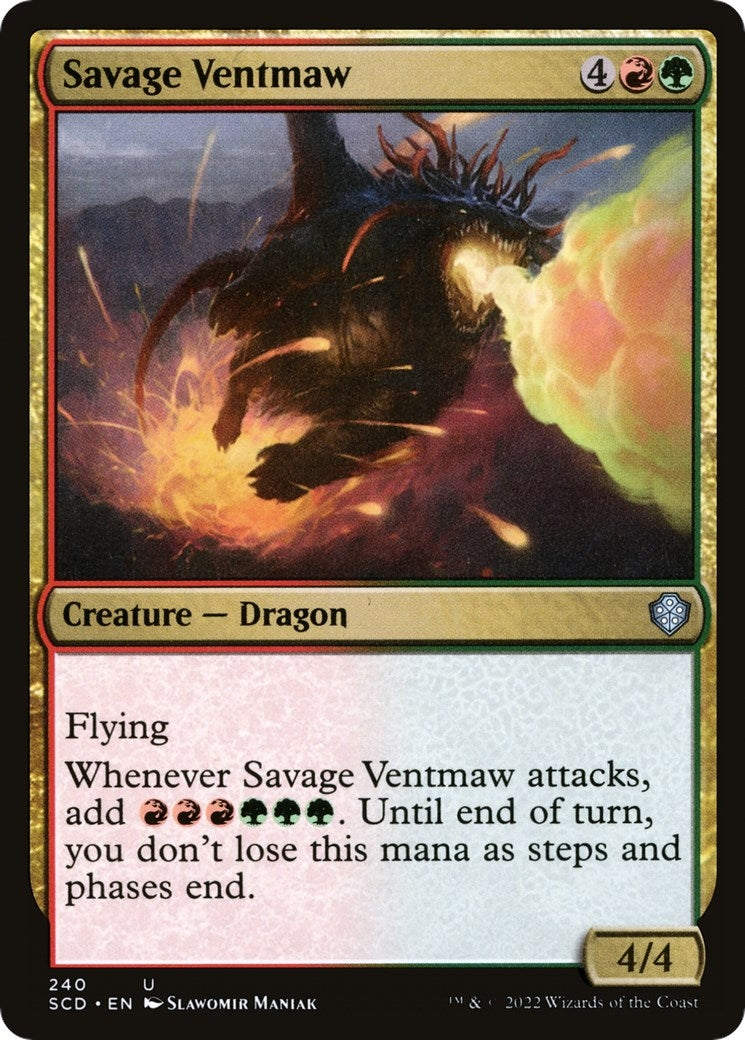 Image for Savage Ventmaw (240) [Starter Commander Decks] - Magic: The Gathering