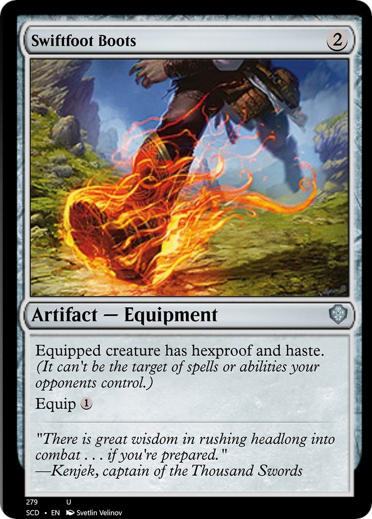 Image for Swiftfoot Boots (279) [Starter Commander Decks] - Magic: The Gathering