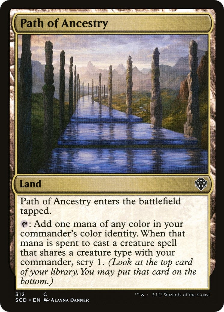 Image for Path of Ancestry (312) [Starter Commander Decks] - Magic: The Gathering