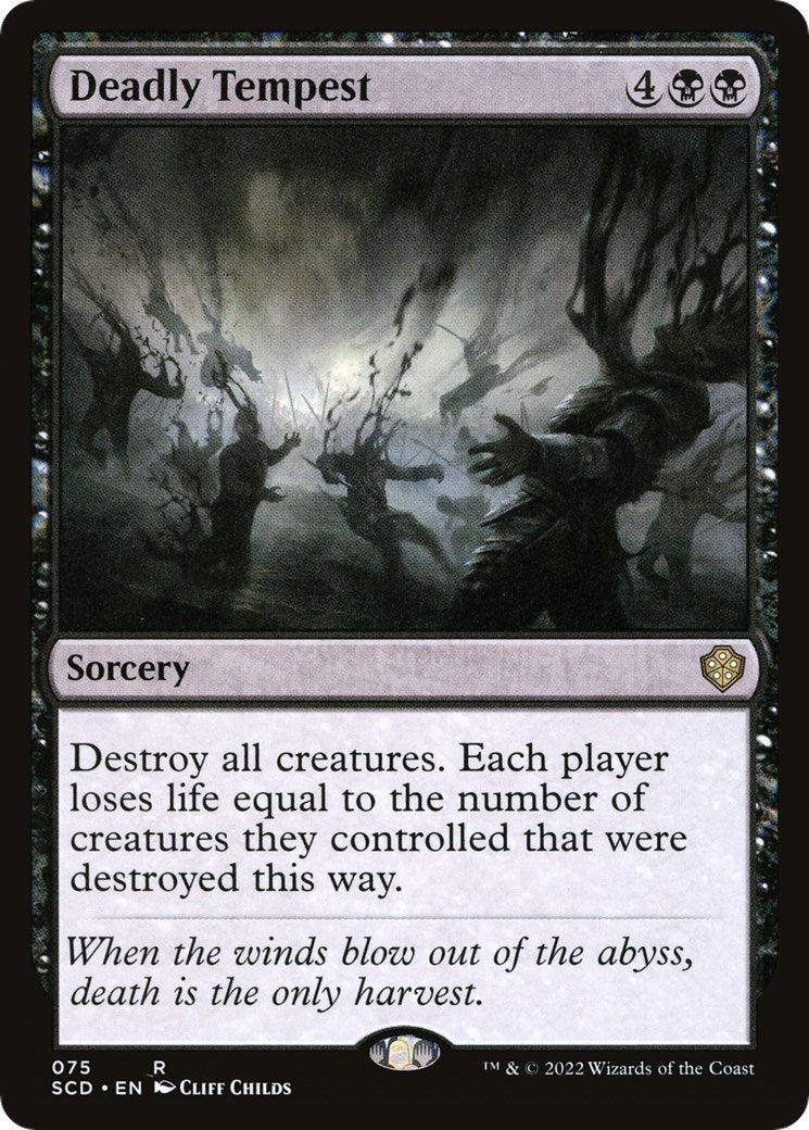 Image for Deadly Tempest (75) [Starter Commander Decks] - Magic: The Gathering