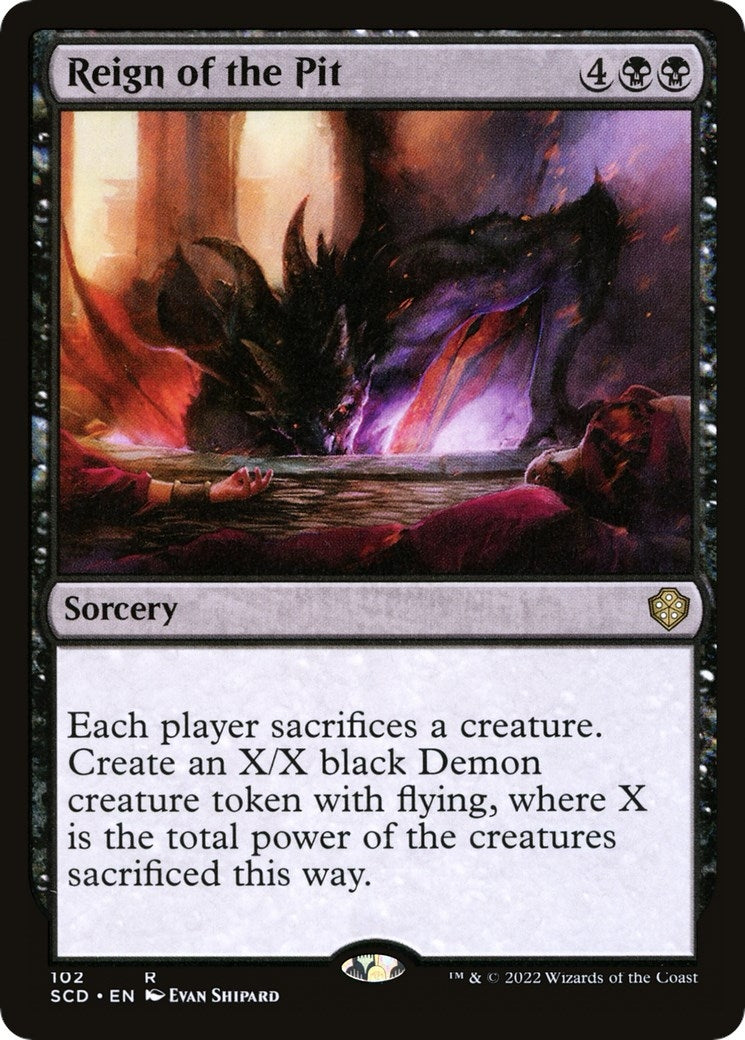 Image for Reign of the Pit (102) [Starter Commander Decks] - Magic: The Gathering