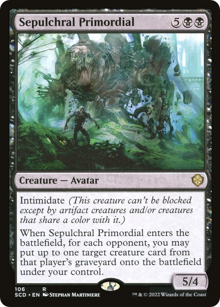 Image for Sepulchral Primordial (106) [Starter Commander Decks] - Magic: The Gathering