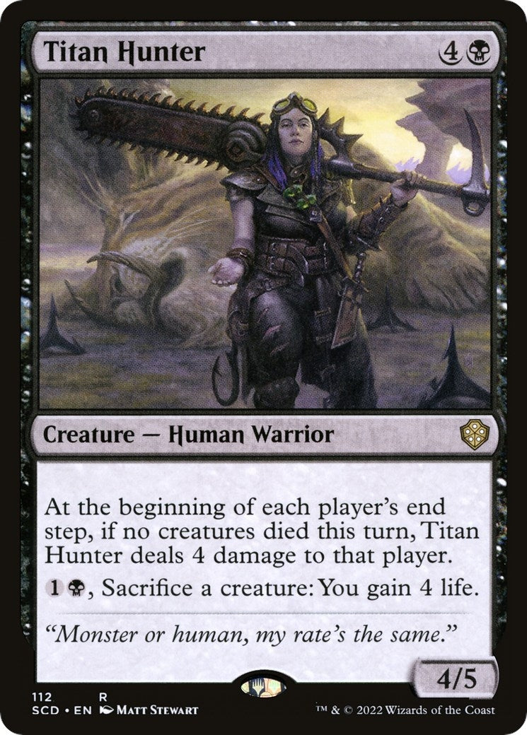 Image for Titan Hunter (112) [Starter Commander Decks] - Magic: The Gathering