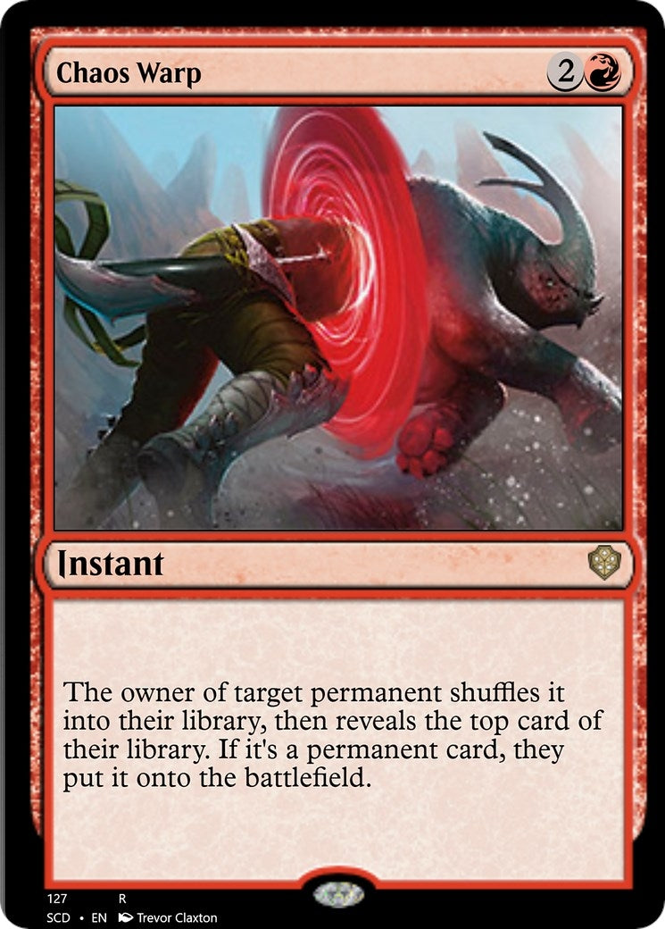 Image for Chaos Warp (127) [Starter Commander Decks] - Magic: The Gathering