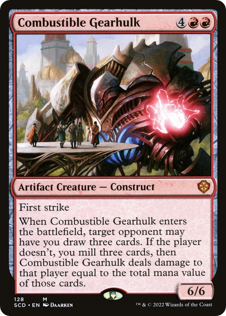 Image for Combustible Gearhulk (128) [Starter Commander Decks] - Magic: The Gathering
