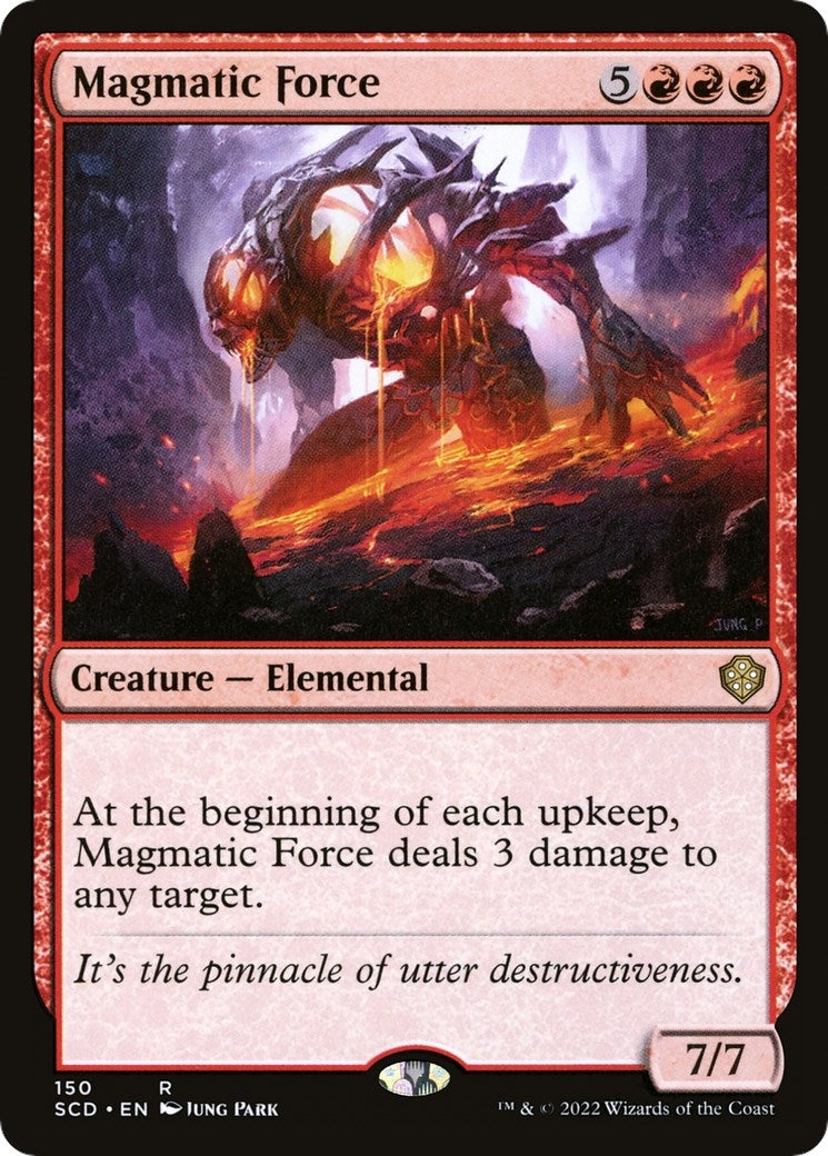 Image for Magmatic Force (150) [Starter Commander Decks] - Magic: The Gathering