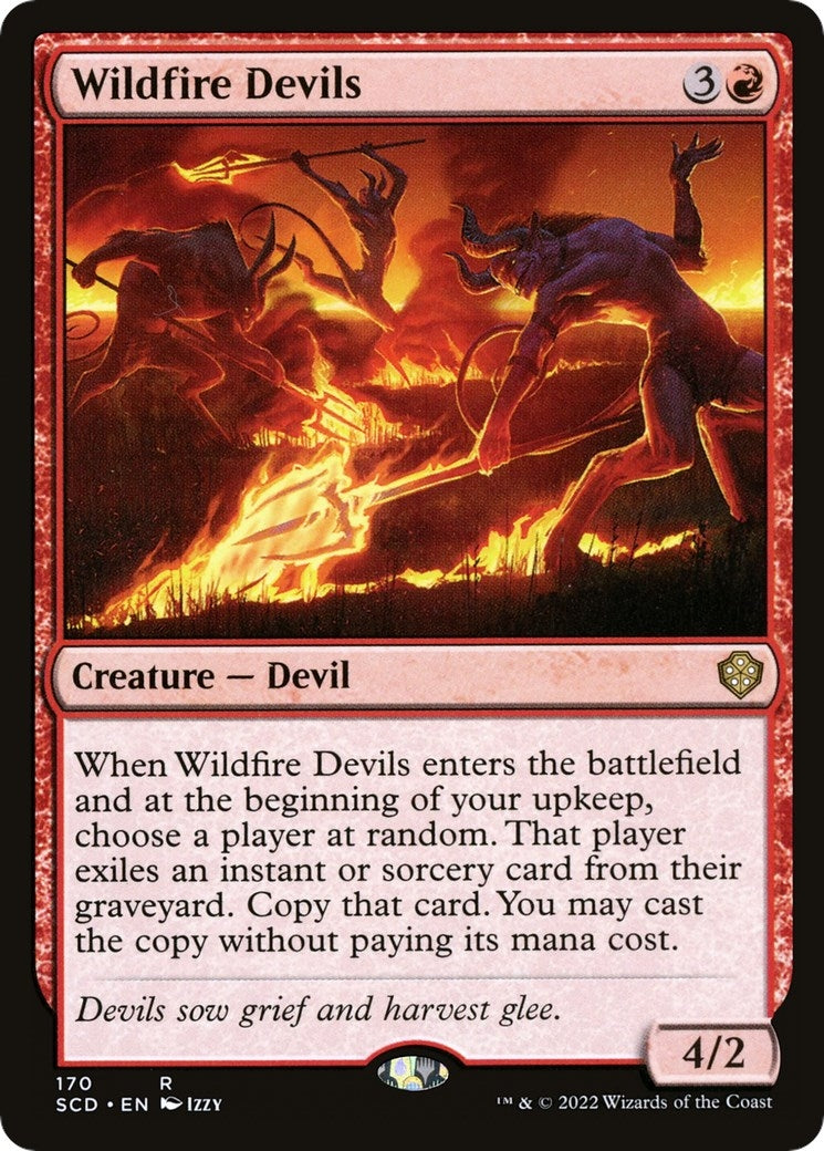 Image for Wildfire Devils (170) [Starter Commander Decks] - Magic: The Gathering