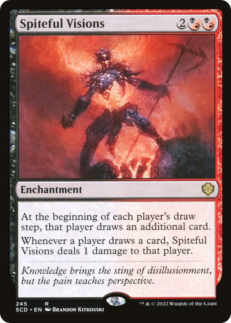 Image for Spiteful Visions (245) [Starter Commander Decks] - Magic: The Gathering