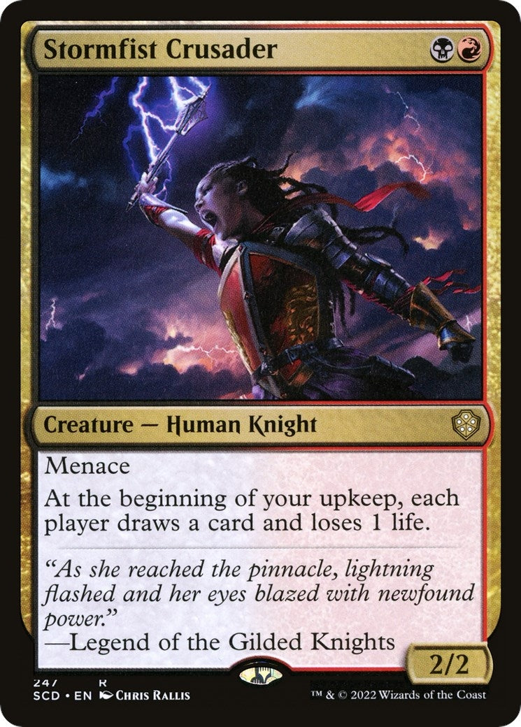 Image for Stormfist Crusader (247) [Starter Commander Decks] - Magic: The Gathering