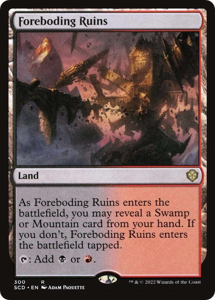 Image for Foreboding Ruins (300) [Starter Commander Decks] - Magic: The Gathering
