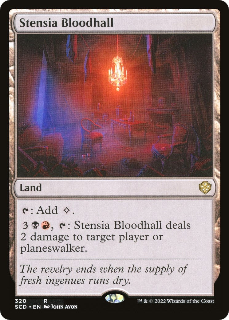 Image for Stensia Bloodhall (320) [Starter Commander Decks] - Magic: The Gathering