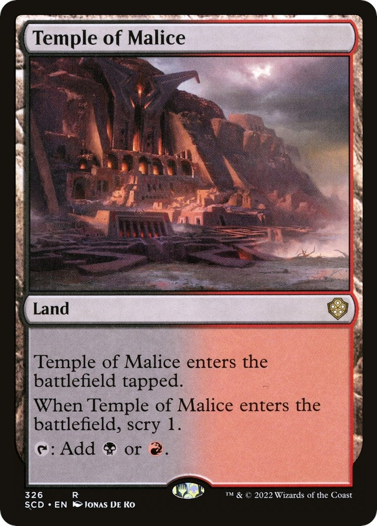 Image for Temple of Malice (326) [Starter Commander Decks] - Magic: The Gathering