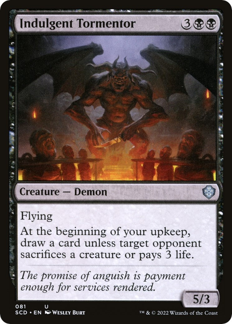 Image for Indulgent Tormentor (81) [Starter Commander Decks] - Magic: The Gathering