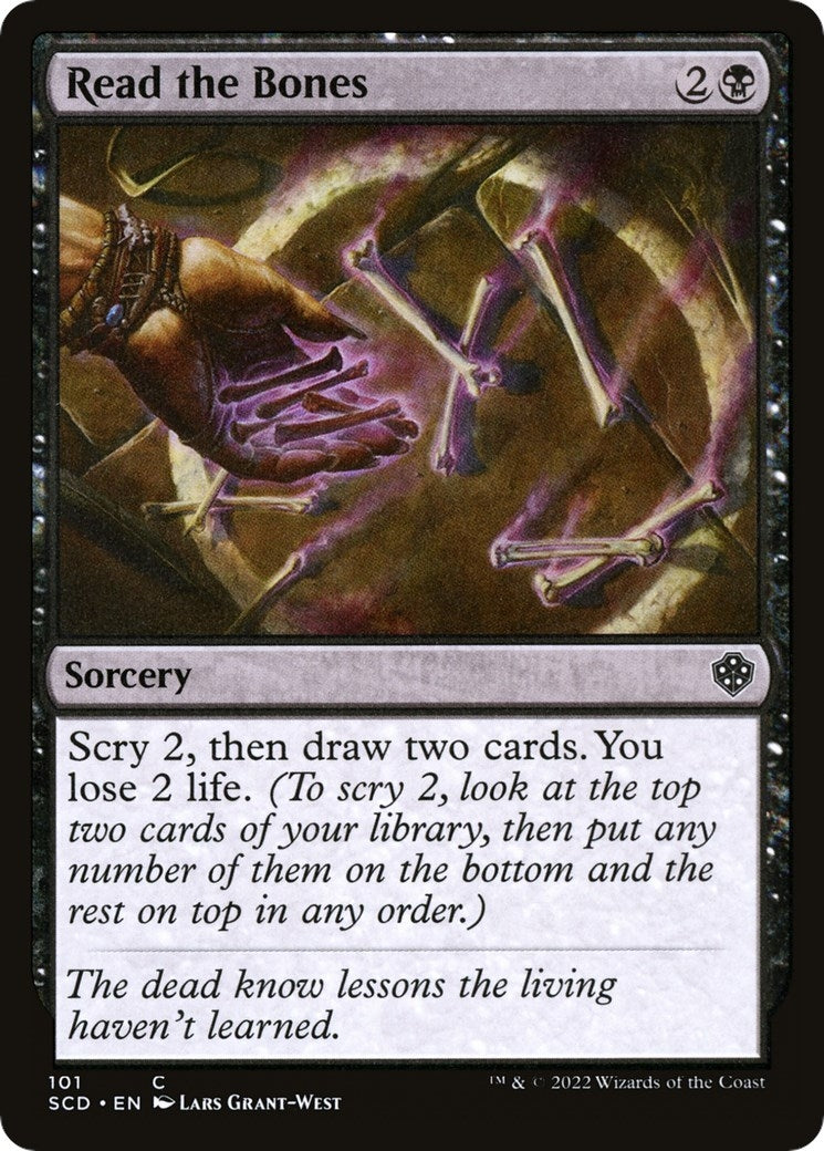 Image for Read the Bones (101) [Starter Commander Decks] - Magic: The Gathering