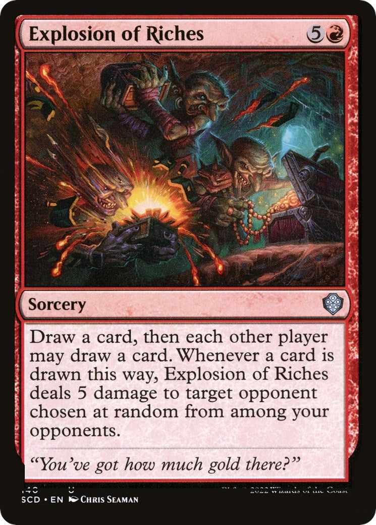 Image for Explosion of Riches (140) [Starter Commander Decks] - Magic: The Gathering