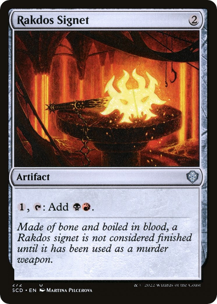 Image for Rakdos Signet (272) [Starter Commander Decks] - Magic: The Gathering